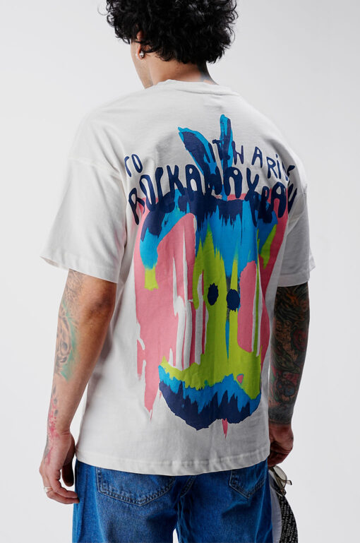Oversized T-Shirt 2Y Ecru 016 - Image 2