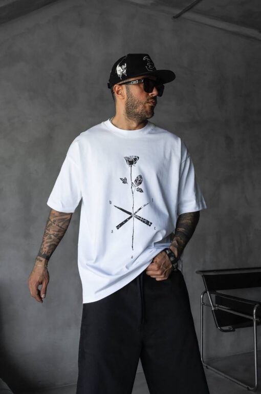 Oversized T-Shirt ADA 1568 White - Image 3