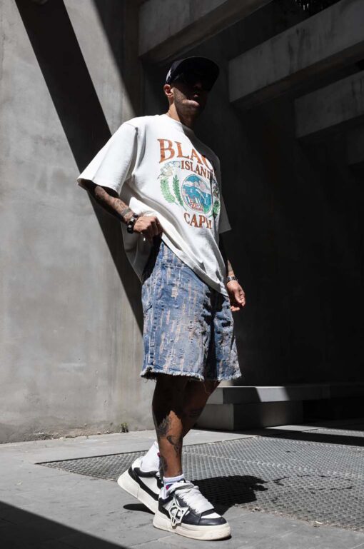 Jean Βερμούδα Acid Wash 17144 - Image 2