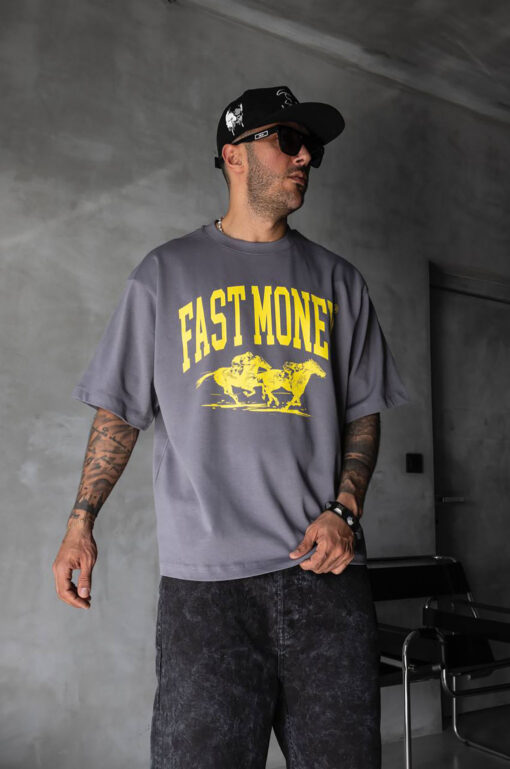 Oversized T-Shirt ADA 1869 Anthracite - Image 2