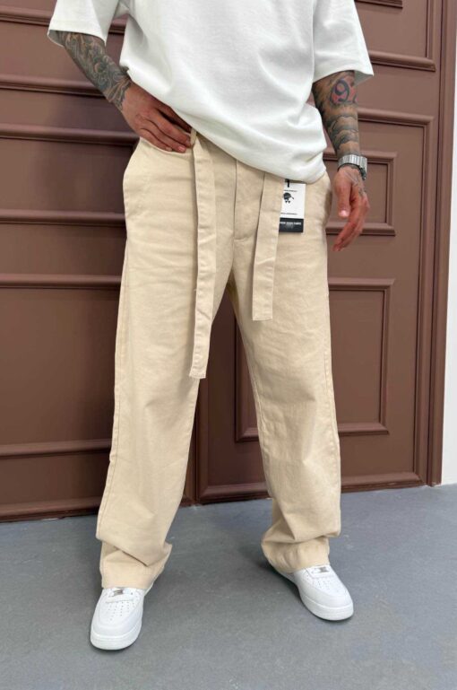 Παντελόνι υφασμάτινο Baggy Fit 472-1011 - Image 5