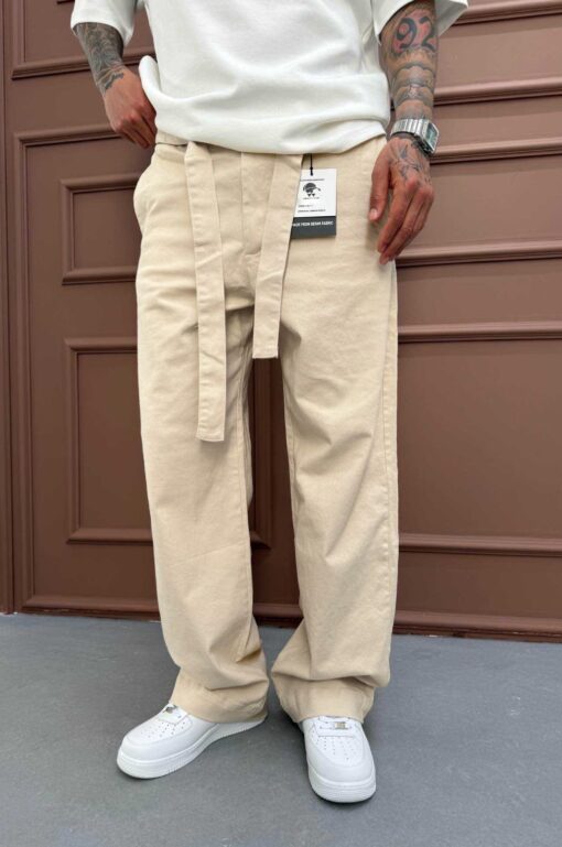 Παντελόνι υφασμάτινο Baggy Fit 472-1011 - Image 4