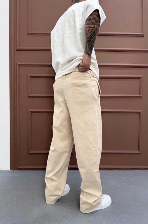Παντελόνι υφασμάτινο Baggy Fit 472-1011 - Image 3
