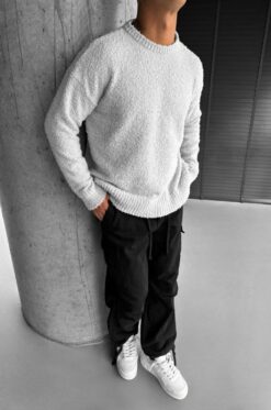 Teddy Fleece Μπλούζα Γκρι